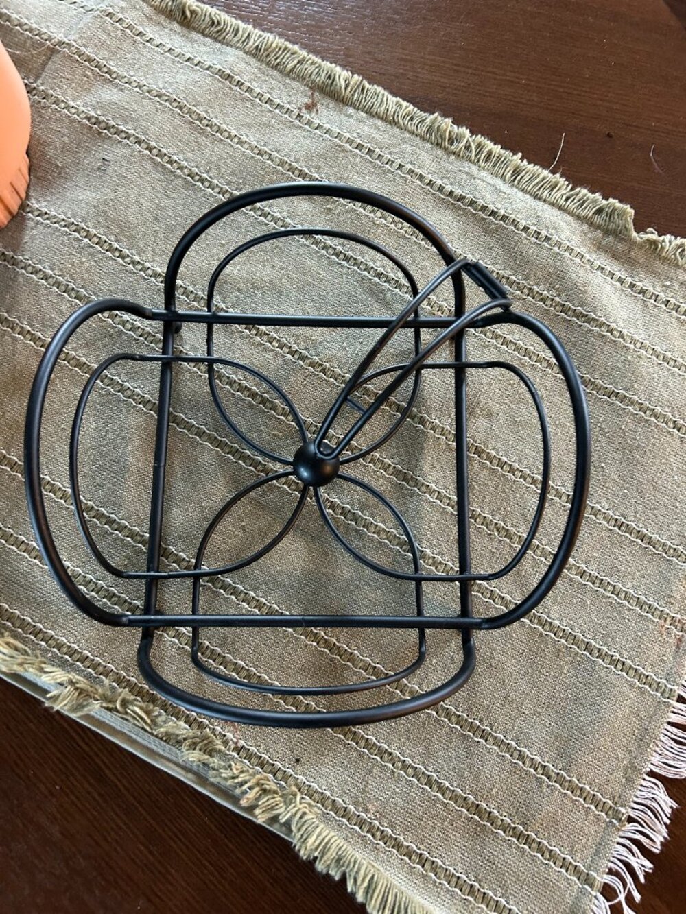 Black Napkin Holder